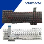 Bàn phím Asus G751, G751J, G751JL, G751JM, G751JT, G751JY Màu Đen Đỏ Tiếng Anh