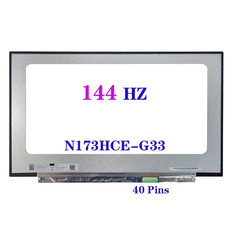Màn hình Laptop 17.3 Led Slim 40 pin FHD IPS 144Hz