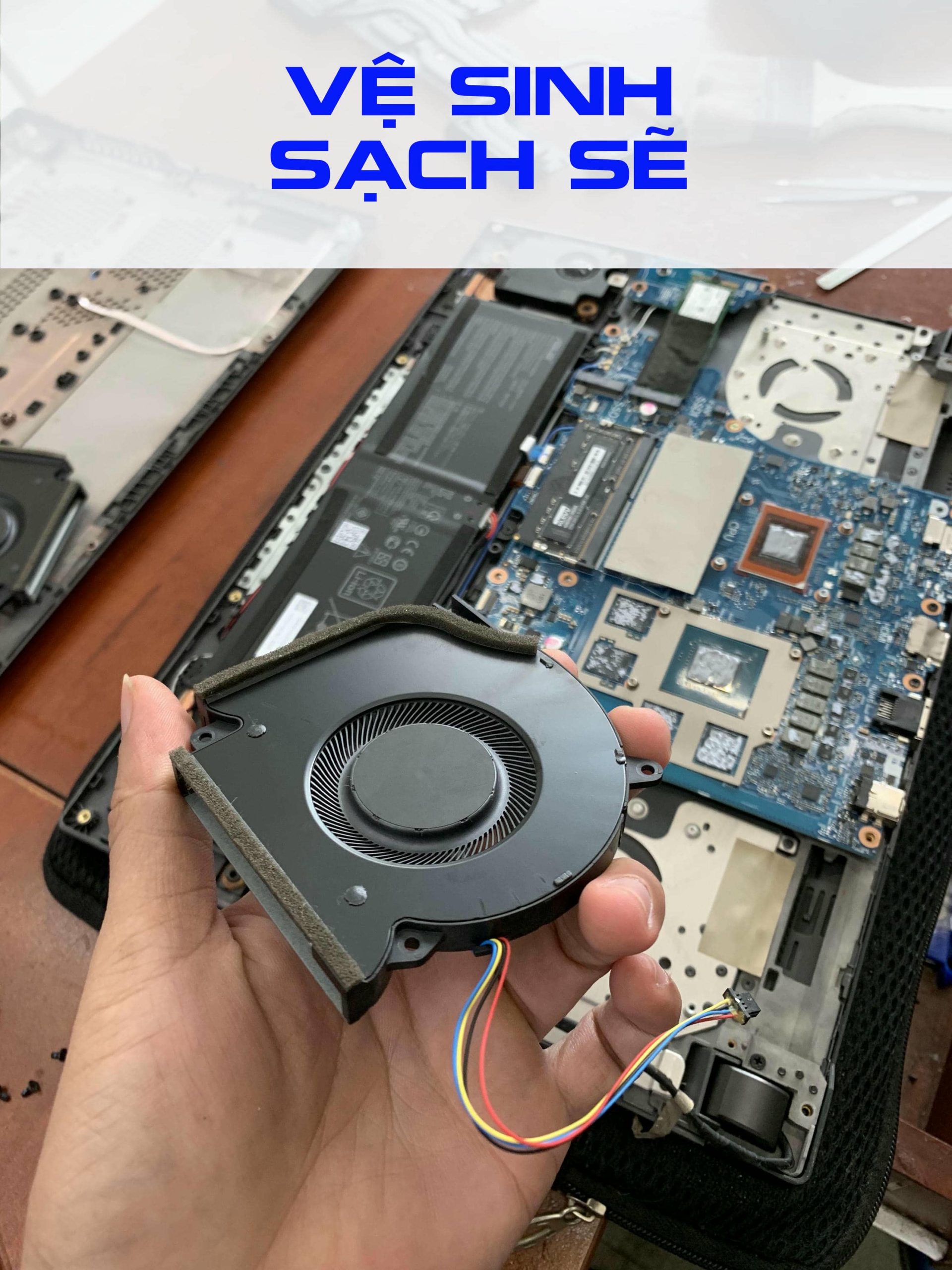 Vệ Sinh Laptop Gaming